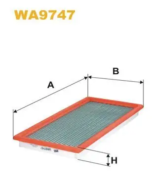 Luftfilter WIX FILTERS WA9747