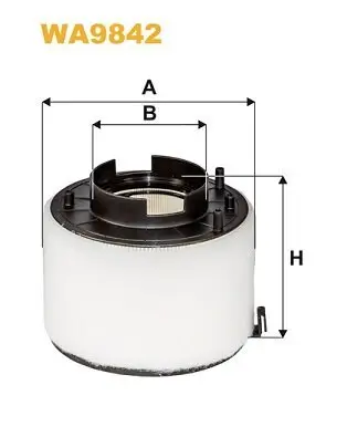 Luftfilter WIX FILTERS WA9842 Bild Luftfilter WIX FILTERS WA9842