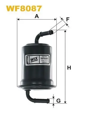 Kraftstofffilter WIX FILTERS WF8087