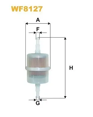 Kraftstofffilter WIX FILTERS WF8127 Bild Kraftstofffilter WIX FILTERS WF8127