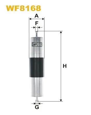 Kraftstofffilter WIX FILTERS WF8168 Bild Kraftstofffilter WIX FILTERS WF8168