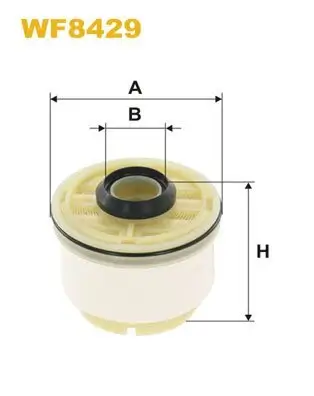 Kraftstofffilter WIX FILTERS WF8429 Bild Kraftstofffilter WIX FILTERS WF8429