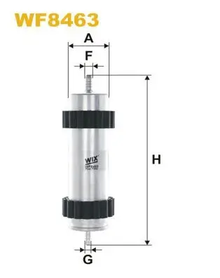 Kraftstofffilter WIX FILTERS WF8463 Bild Kraftstofffilter WIX FILTERS WF8463