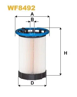 Kraftstofffilter WIX FILTERS WF8492 Bild Kraftstofffilter WIX FILTERS WF8492