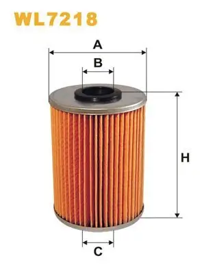 Ölfilter WIX FILTERS WL7218 Bild Ölfilter WIX FILTERS WL7218