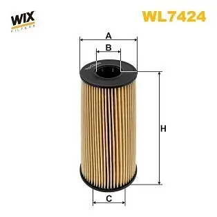 Ölfilter WIX FILTERS WL7424 Bild Ölfilter WIX FILTERS WL7424