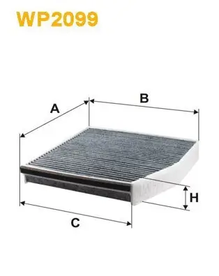 Filter, Innenraumluft WIX FILTERS WP2099 Bild Filter, Innenraumluft WIX FILTERS WP2099