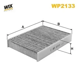 Filter, Innenraumluft WIX FILTERS WP2133 Bild Filter, Innenraumluft WIX FILTERS WP2133