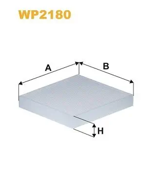 Filter, Innenraumluft WIX FILTERS WP2180 Bild Filter, Innenraumluft WIX FILTERS WP2180