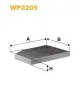 Filter, Innenraumluft WIX FILTERS WP2205