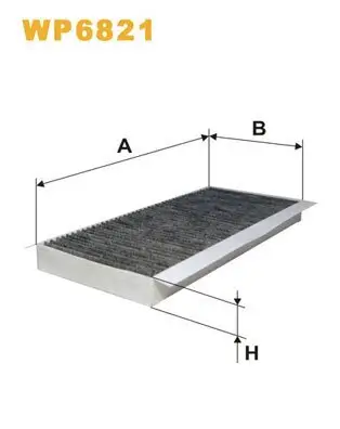 Filter, Innenraumluft WIX FILTERS WP6821 Bild Filter, Innenraumluft WIX FILTERS WP6821