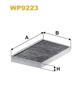 Filter, Innenraumluft WIX FILTERS WP9223 Bild Filter, Innenraumluft WIX FILTERS WP9223