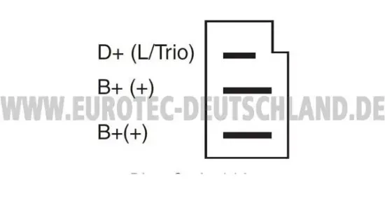 Generator 14 V EUROTEC 12030580 Bild Generator 14 V EUROTEC 12030580