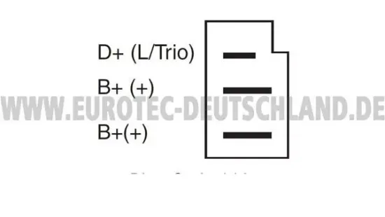 Generator 14 V EUROTEC 12030590 Bild Generator 14 V EUROTEC 12030590