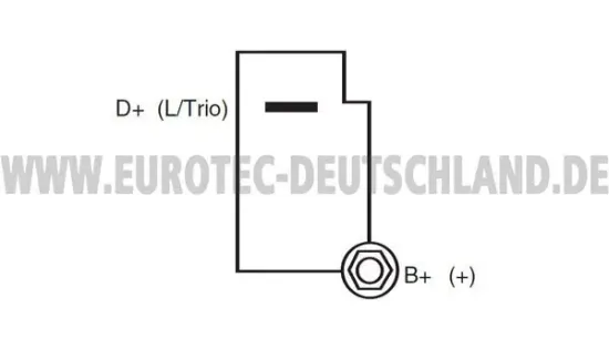 Generator 14 V EUROTEC 12031040 Bild Generator 14 V EUROTEC 12031040