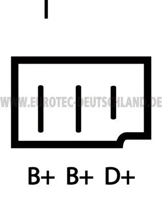 Generator 14 V EUROTEC 12031440 Bild Generator 14 V EUROTEC 12031440