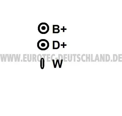 Generator 14 V EUROTEC 12034140 Bild Generator 14 V EUROTEC 12034140