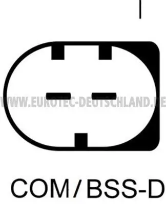 Generator 14 V EUROTEC 12046170 Bild Generator 14 V EUROTEC 12046170