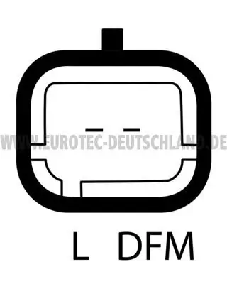 Generator 14 V EUROTEC 12047360 Bild Generator 14 V EUROTEC 12047360