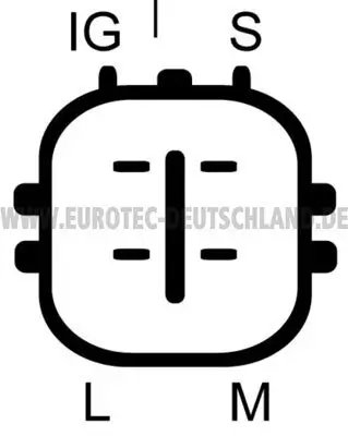 Generator 14 V EUROTEC 12060707 Bild Generator 14 V EUROTEC 12060707