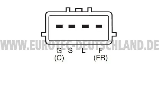 Generator 14 V EUROTEC 12060994 Bild Generator 14 V EUROTEC 12060994