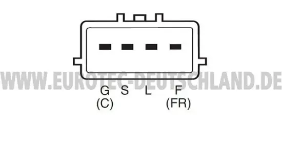 Generator 14 V EUROTEC 12061117 Bild Generator 14 V EUROTEC 12061117