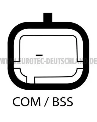 Generator 14 V EUROTEC 12090418 Bild Generator 14 V EUROTEC 12090418