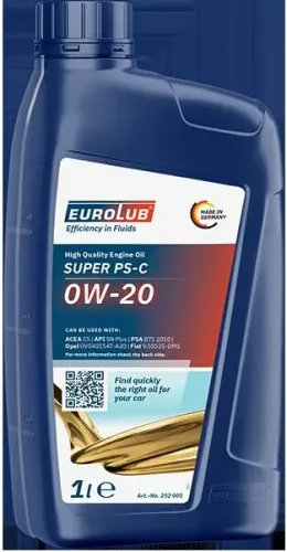 Motoröl 0W-20 1L EUROLUB 252001 Bild Motoröl 0W-20 1L EUROLUB 252001