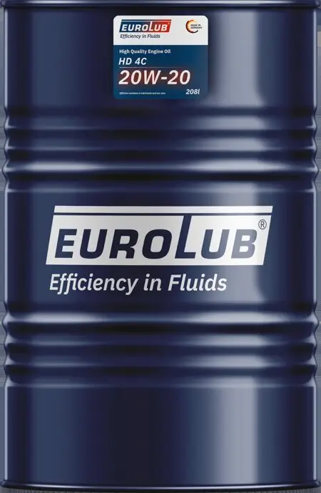 Motoröl SAE 20W/20 208L EUROLUB 332208