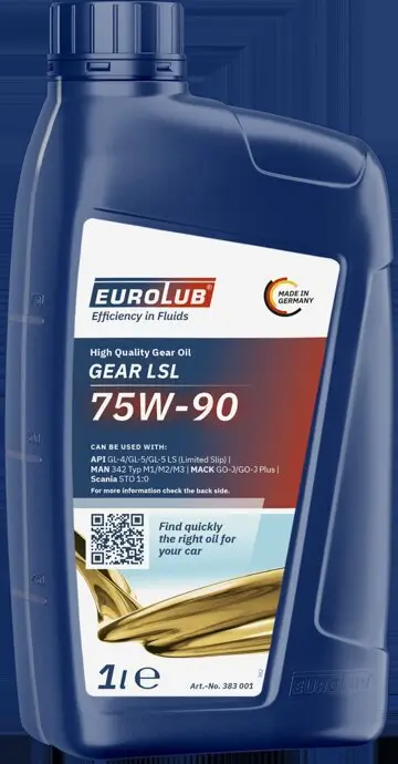 Achsgetriebeöl 75W-90 EUROLUB 383001
