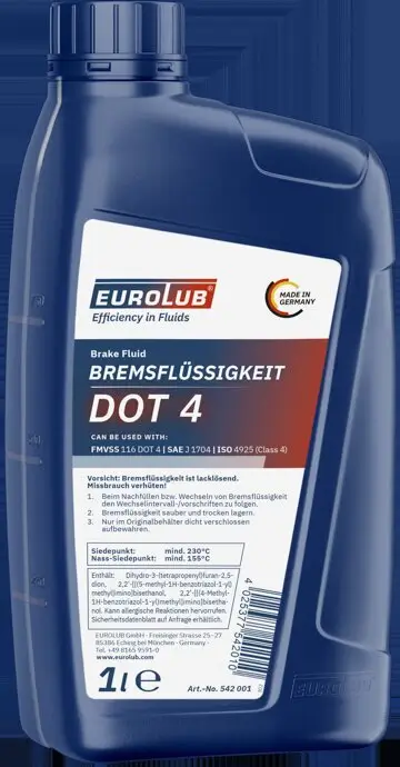 Bremsflüssigkeit EUROLUB 542001