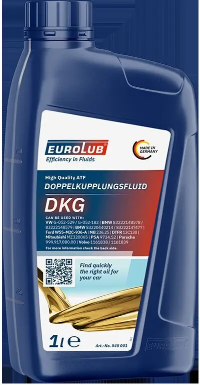 Öl, Doppelkupplungsgetriebe DKF EUROLUB 545001