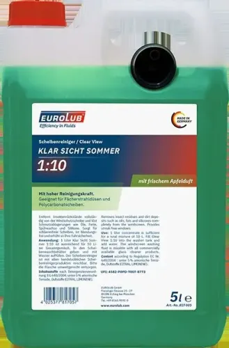 Reiniger, Scheibenreinigungsanlage EUROLUB 817005 Bild Reiniger, Scheibenreinigungsanlage EUROLUB 817005