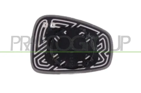 Spiegelglas, Außenspiegel links PRASCO AA0907514 Bild Spiegelglas, Außenspiegel links PRASCO AA0907514