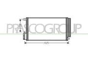 Kondensator, Klimaanlage PRASCO AA210C001