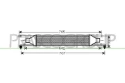Ladeluftkühler PRASCO AA210N001