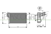 Wärmetauscher, Innenraumheizung PRASCO AD016H004