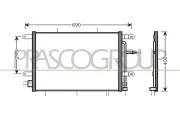 Kondensator, Klimaanlage PRASCO AD022C002