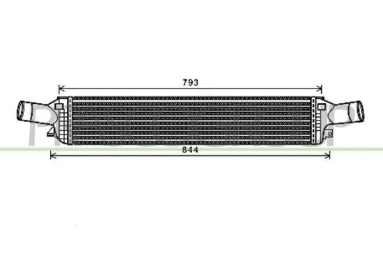 Ladeluftkühler PRASCO AD024N001 Bild Ladeluftkühler PRASCO AD024N001