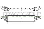 Ladeluftkühler PRASCO AD040N001