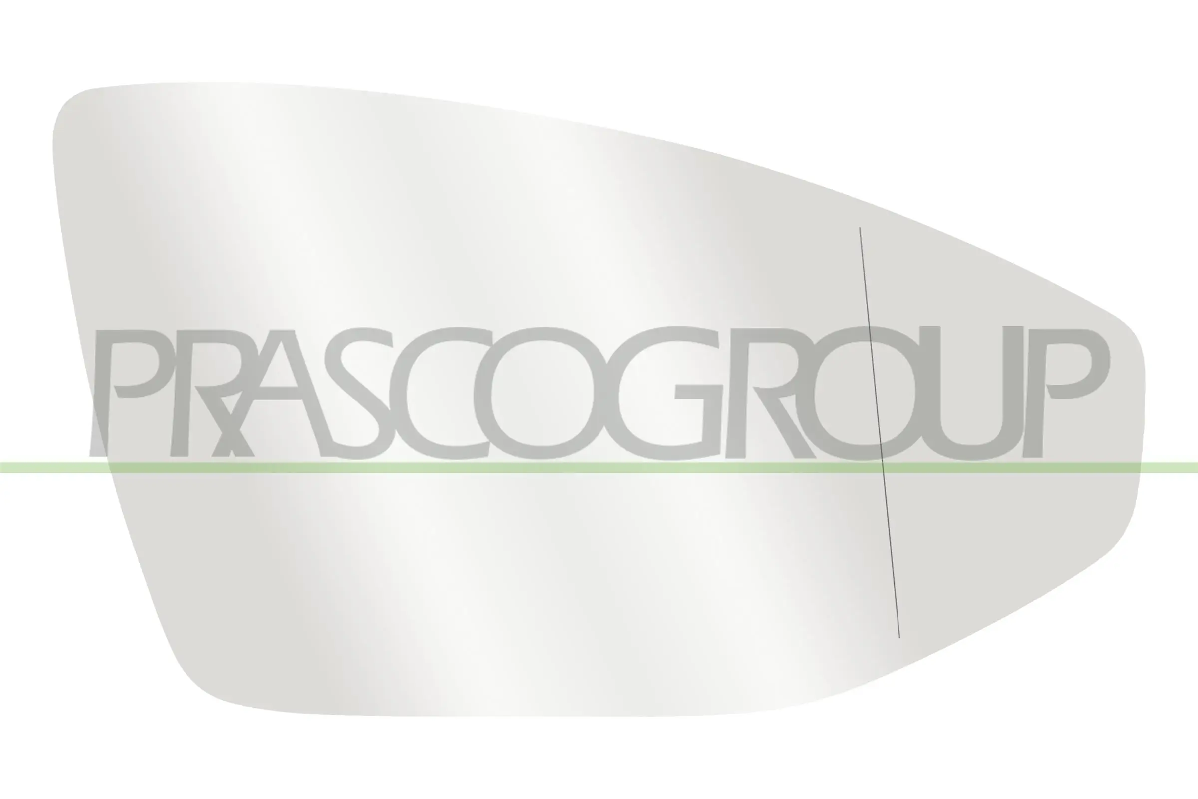 Spiegelglas, Außenspiegel rechts PRASCO AD0687523