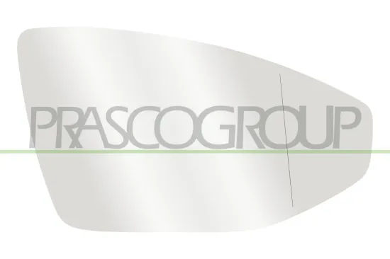 Spiegelglas, Außenspiegel rechts PRASCO AD0687523 Bild Spiegelglas, Außenspiegel rechts PRASCO AD0687523