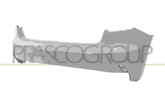 Stoßfänger hinten PRASCO AD1241051 Bild Stoßfänger hinten PRASCO AD1241051