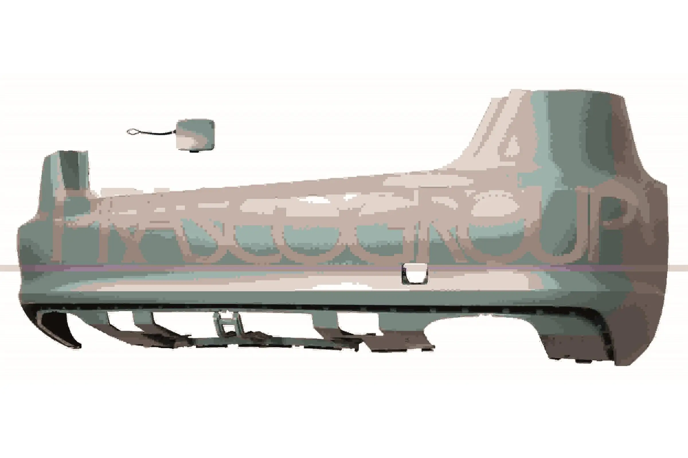 Stoßfänger hinten PRASCO AD3241071