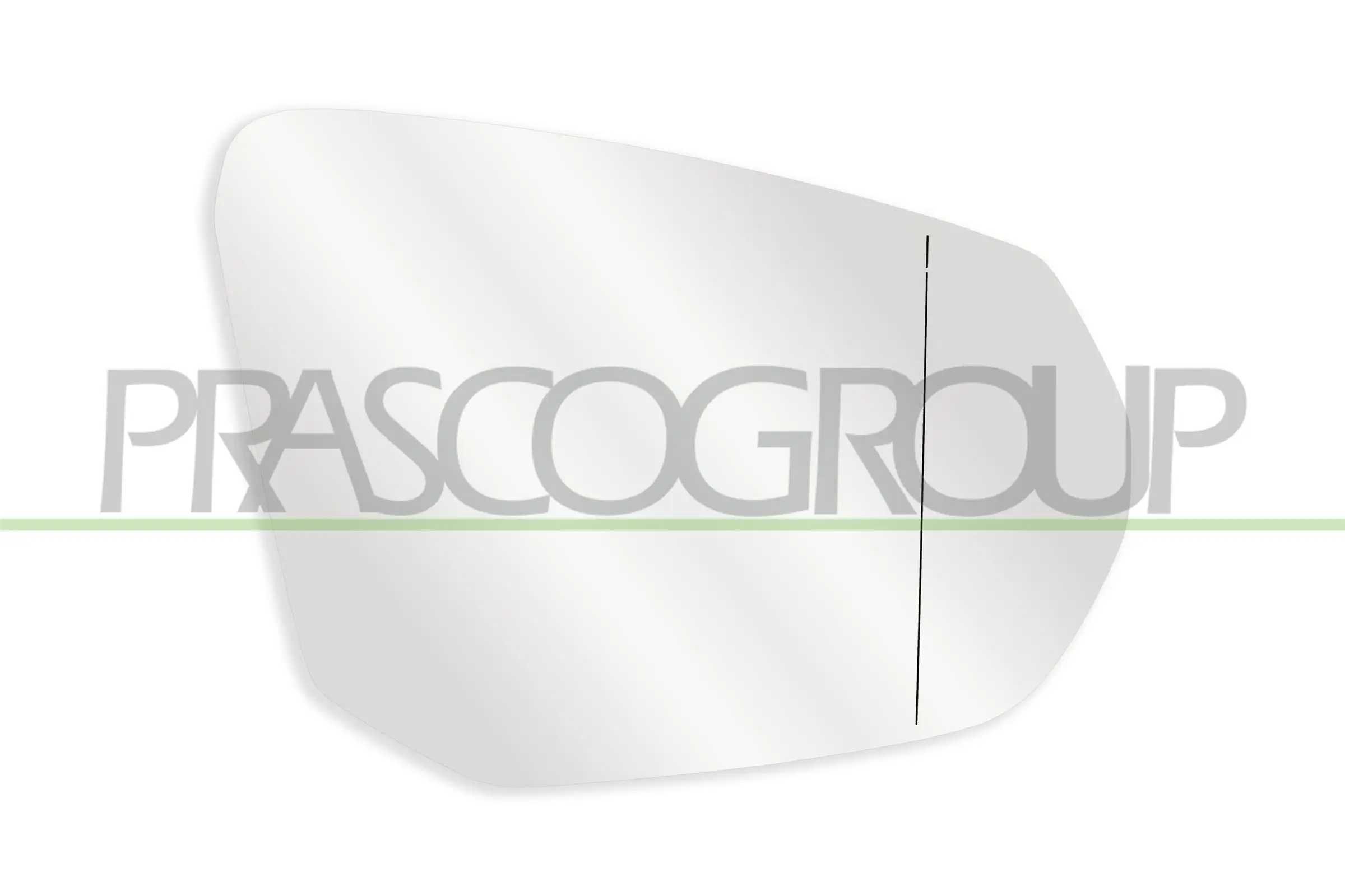 Spiegelglas, Außenspiegel rechts PRASCO AD7307513