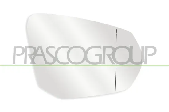 Spiegelglas, Außenspiegel rechts PRASCO AD7307513 Bild Spiegelglas, Außenspiegel rechts PRASCO AD7307513