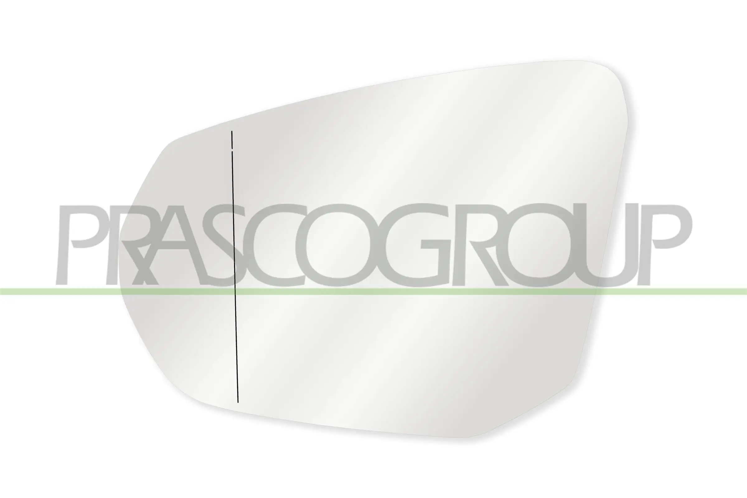 Spiegelglas, Außenspiegel links PRASCO AD7307514