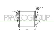 Ladeluftkühler PRASCO AD830N002