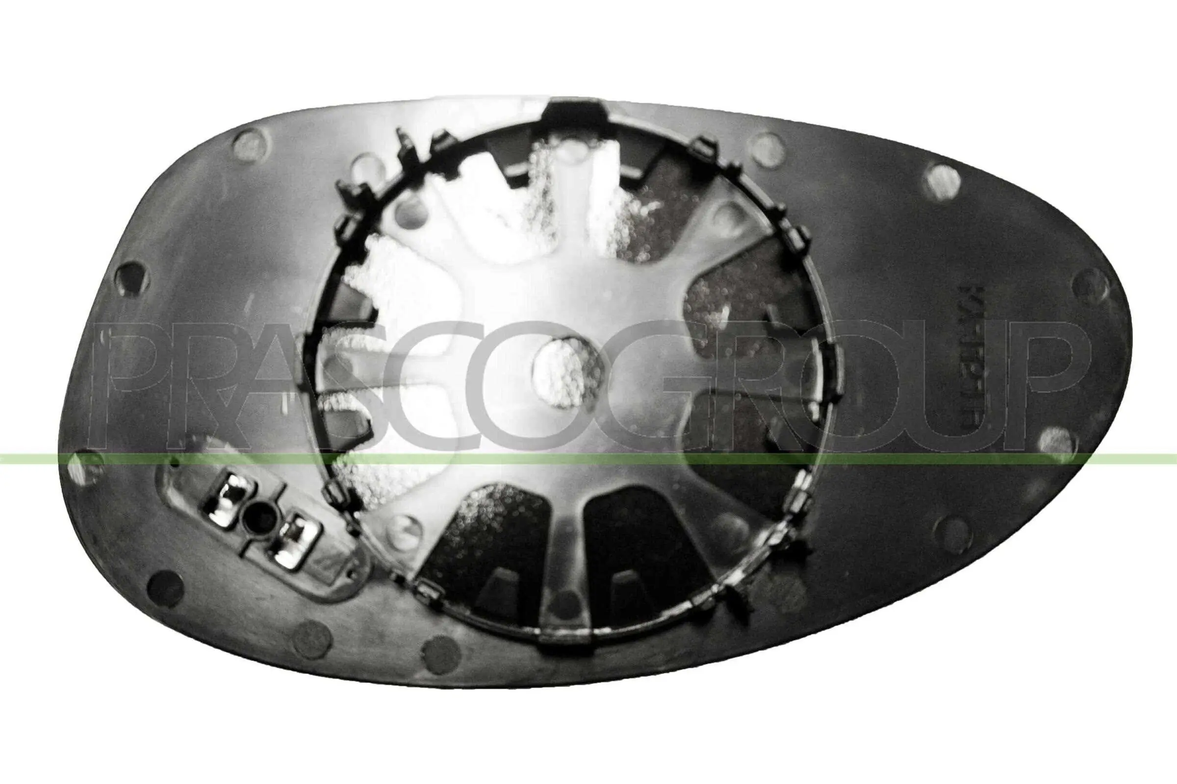 Spiegelglas, Außenspiegel rechts PRASCO BM0247503