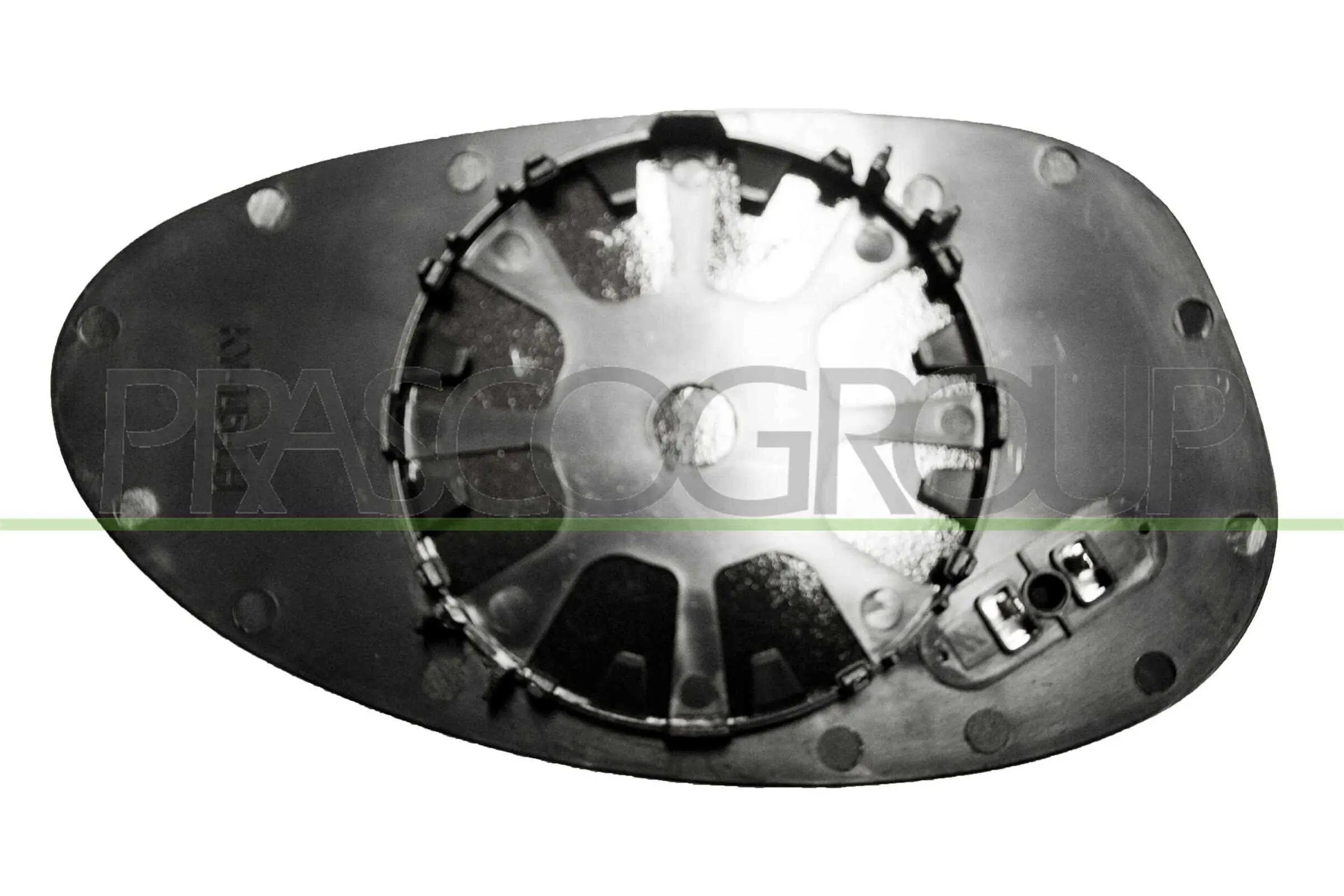 Spiegelglas, Außenspiegel links PRASCO BM0247504